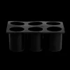 Moule Silicone 6 Cookie Shots Ø 5,2 cm Dominique Ansel Flexipan Demarle