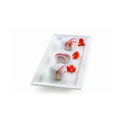 Moule Silicone 8 Cuorinco 6,5 x 6,5 cm Silikomart 3D Design
