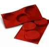 Moule Silicone 3 Florentins 10,3 cm x H 2 cm Silikomart
