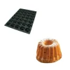 Moule Silicone 35 Kouglofs Ø7,1 x h 3,5 cm 90ml SilikoMart Professional