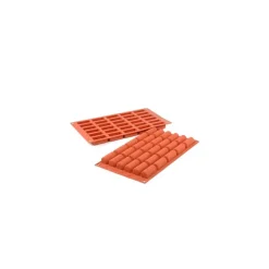 Moule Silicone 30 Mini Bûchettes 14ml SilikoMart