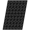 Moule Silicone 54 Mini-cylindres 3,8 cm x H 1 cm Flexipan
