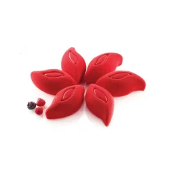 Moule Silicone 6 Pétales de fleurs 11,4 x 5,7 cm 120ml SilikoMart Professional