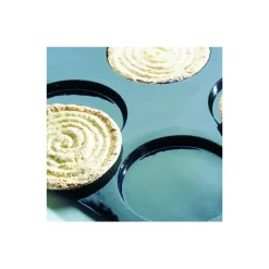 Moule Silicone 6 Ronds 16,5 cm x H 1,2 cm Flexipan