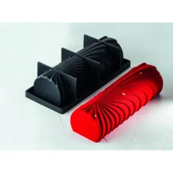 Moule Silicone Bûche Comète 25 x 8,8 cm x H 7,3 cm Pavoni
