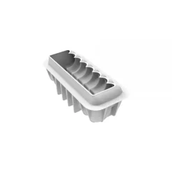 Moule Silicone Bûche Cœur 24,8 x 8,8 x H 8 cm Silikomart