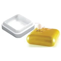 Moule Silicone Carré Bombé 1000ml Silikomart Professional