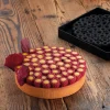 Moule Silicone Décor Framboises Ø 18 cm x H 2,6 cm Pavoni
