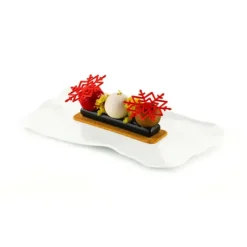 Moule Silicone Décors Hiver 47 x 27 x H 0,3 cm (x24) Silikomart