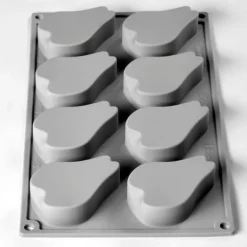 Moule Silicone Demi-Poire 30 x 17.5 cm (x8) Pavoni