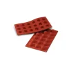 Moule Silicone Diamant 3,5 cm x H 2,3 cm (x18) Silikomart