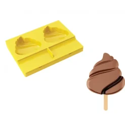 Moule Silicone Honolulu 8,3 cm x H 8,4 cm (x2) Pavogel