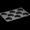 Moule Silicone Insert Rond Disco Ø 14 cm x H 3 cm (x8) Pavoflex