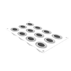 Moule Silicone Nebula 5,1 x 3,7 x H 3 cm (x12) Silikomart