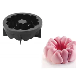 Moule Silicone Rond Nevada Ø 18 x H 7 cm Pavoni