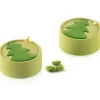 Moule Silicone Sapin Mini Hiver Ø 7 x H 3 cm (x6) Silikomart