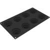 Moule Silicone Step Ø 6 cm x H 3,2 cm (x8) Pavoflex