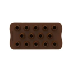 Moule Silicone Winter Ball Ø 2,7 x H 2,5 cm Easy Choc (x14) Silikomart