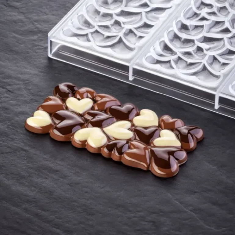 Moule Tablette Chocolat Eros 15,4 x 7,7 x H 1,1 cm (x3) Pavoni