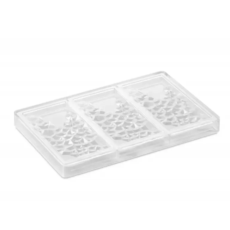 Moule Tablette Chocolat Fragment 15,5 x 7,7 cm x H 1 cm (x3) Pavoni
