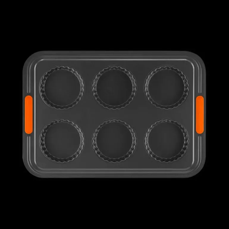 Moule Tartelettes Anti-Adhésif 6 Empreintes 38,7 x 26,9 cm Le Creuset