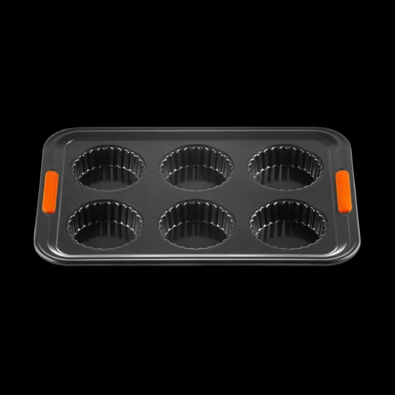 Moule Tartelettes Anti-Adhésif 6 Empreintes 38,7 x 26,9 cm Le Creuset