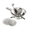 Moulin à légumes 24 cm Inox 3 grilles La Bonne Graine