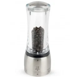 Moulin à Poivre Daman U'Select 16 cm Transparent-Inox Peugeot