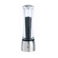 Moulin à Poivre Daman U'Select 21 cm Transparent-Inox Peugeot