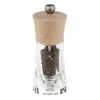 Moulin à Poivre Oléron 14 cm Transparent-Bois Naturel Peugeot