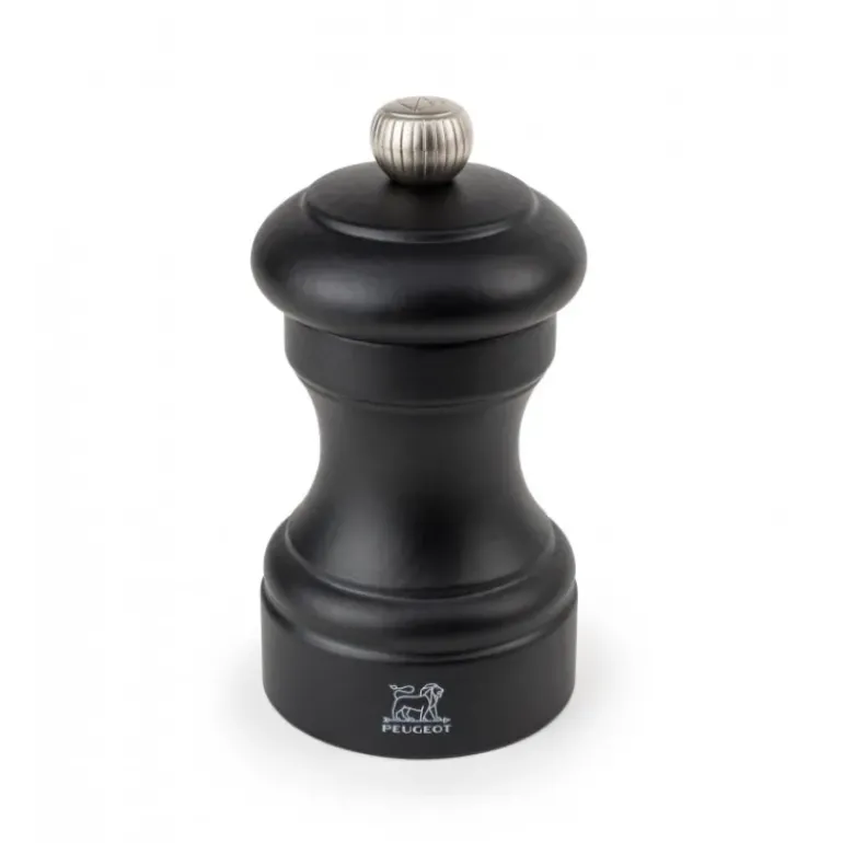 Moulin à Sel Bistro 10 cm Noir Mat Peugeot