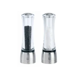 Moulin à Sel Daman U'Select 21 cm Transparent-Inox Peugeot