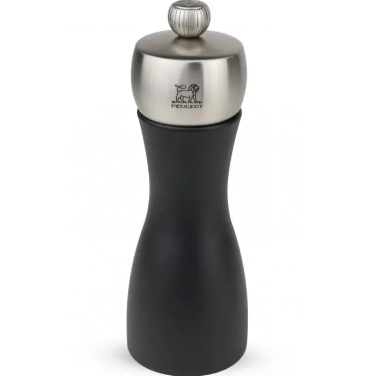 Moulin à Sel Fidji 15 cm Noir-Inox Peugeot