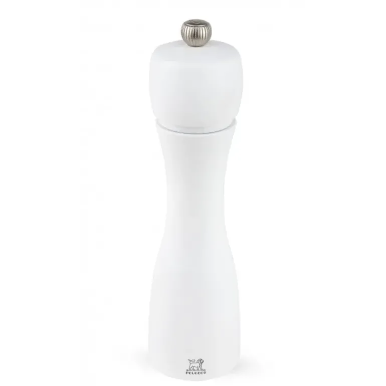 Moulin à Sel Tahiti 20 cm Blanc Mat Peugeot
