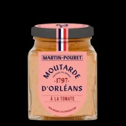 Moutarde d'Orléans à la Tomate 95g Martin Pouret