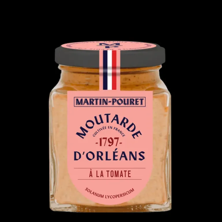 Moutarde d'Orléans à la Tomate 95g Martin Pouret