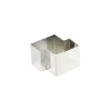 Nonnette Carré Teckno H 4,5 cm