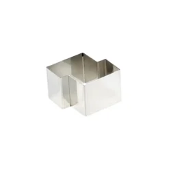 Nonnette Carré Teckno H 4,5 cm