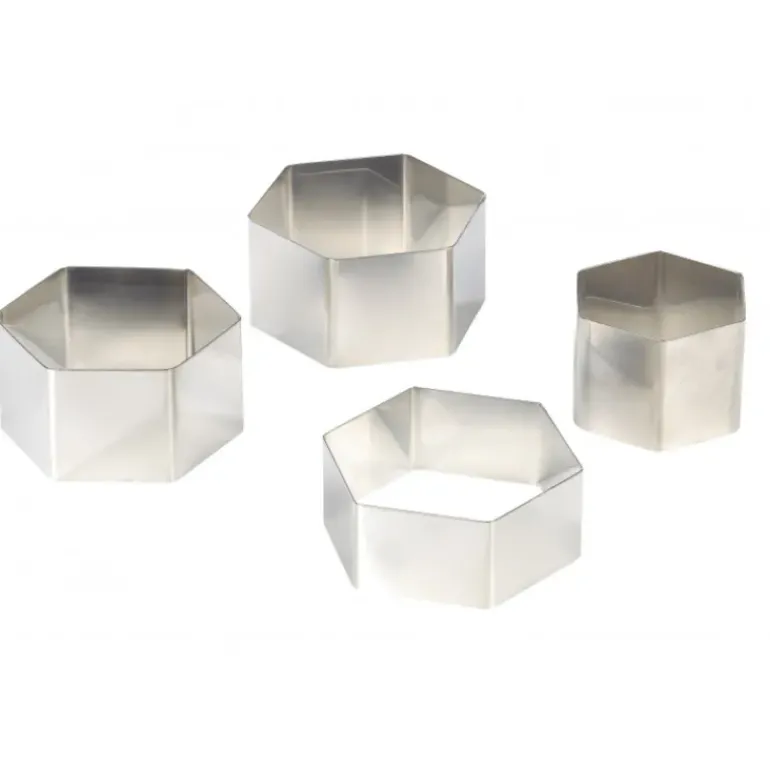 Nonnette Hexagonale Inox Ø 8 cm H4 cm