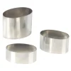 Nonnette Ovale Inox 7 cm H6 cm