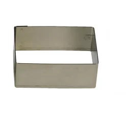 Nonnette Rectangle Inox 8 x 4 cm x H 3 cm Gobel