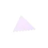 Peigne triangulaire en plastique pour décoration