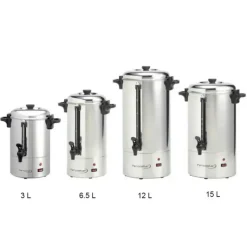 Percolateur 3 Litres en Acier Inoxydable