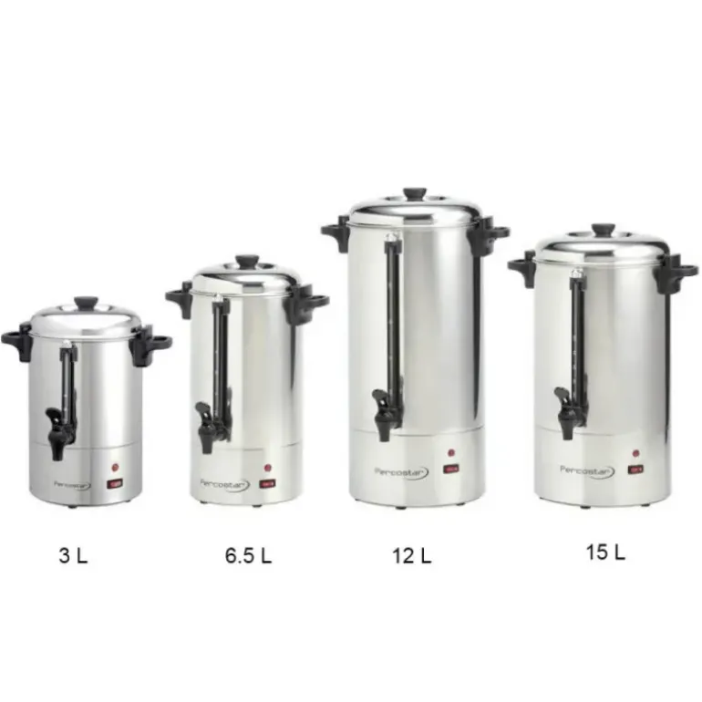 Percolateur 6.5 Litres en Acier Inoxydable