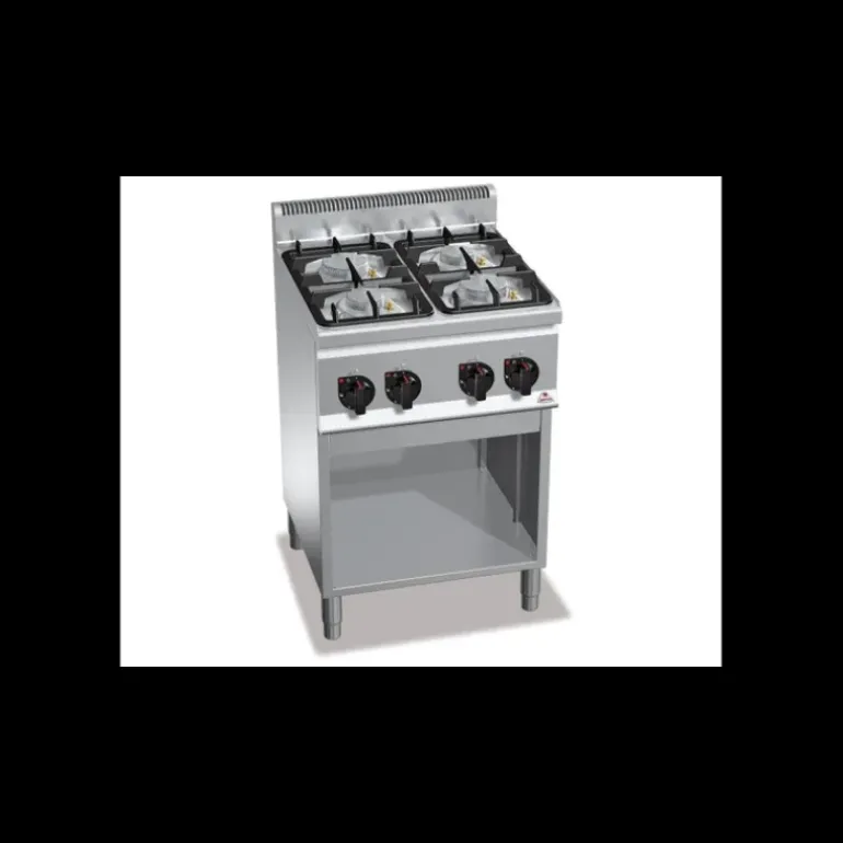 Piano de Cuisson 4 Brûleurs Eco Power 600 x 900 x 600 mm Berto's