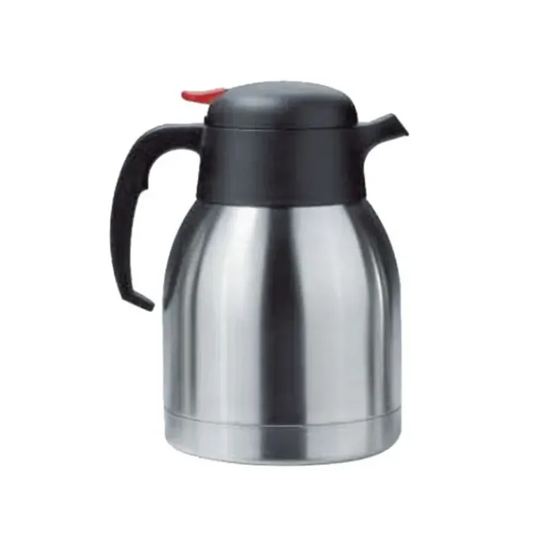 Pichet Isotherme inox bouton poussoir 2 L