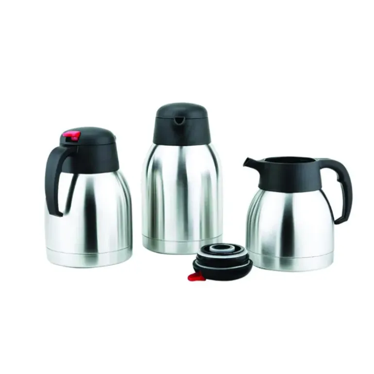 Pichet Isotherme Inox Bouton Poussoir 1,2 L