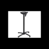 Pied de Mange-Debout en Aluminium Noir X-One Grosfillex