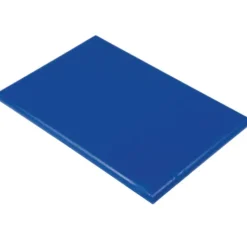 Planche à Découper 50x30 cm H 2cm Polyéthylène Bleu
