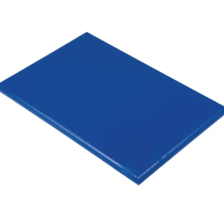 Planche à Découper 30x20 cm H 2cm Polyéthylène Bleu
